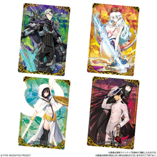 Fate Grand Orderウエハース7 カード配列情報・アソート・カードリスト(FGO7開封結果) | ビックリマンシール、ウエハース