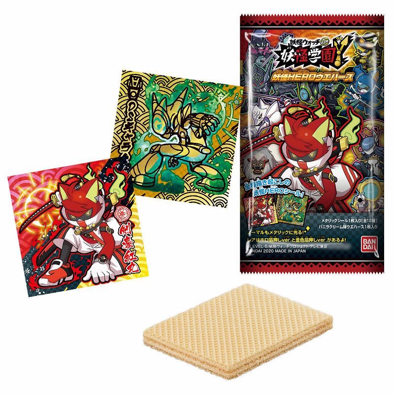 妖怪学園y 妖怪heroウエハース シールリスト シール配列アソート情報 Box開封結果まとめ ビックリマンシール ウエハースカードまとめ情報サイト